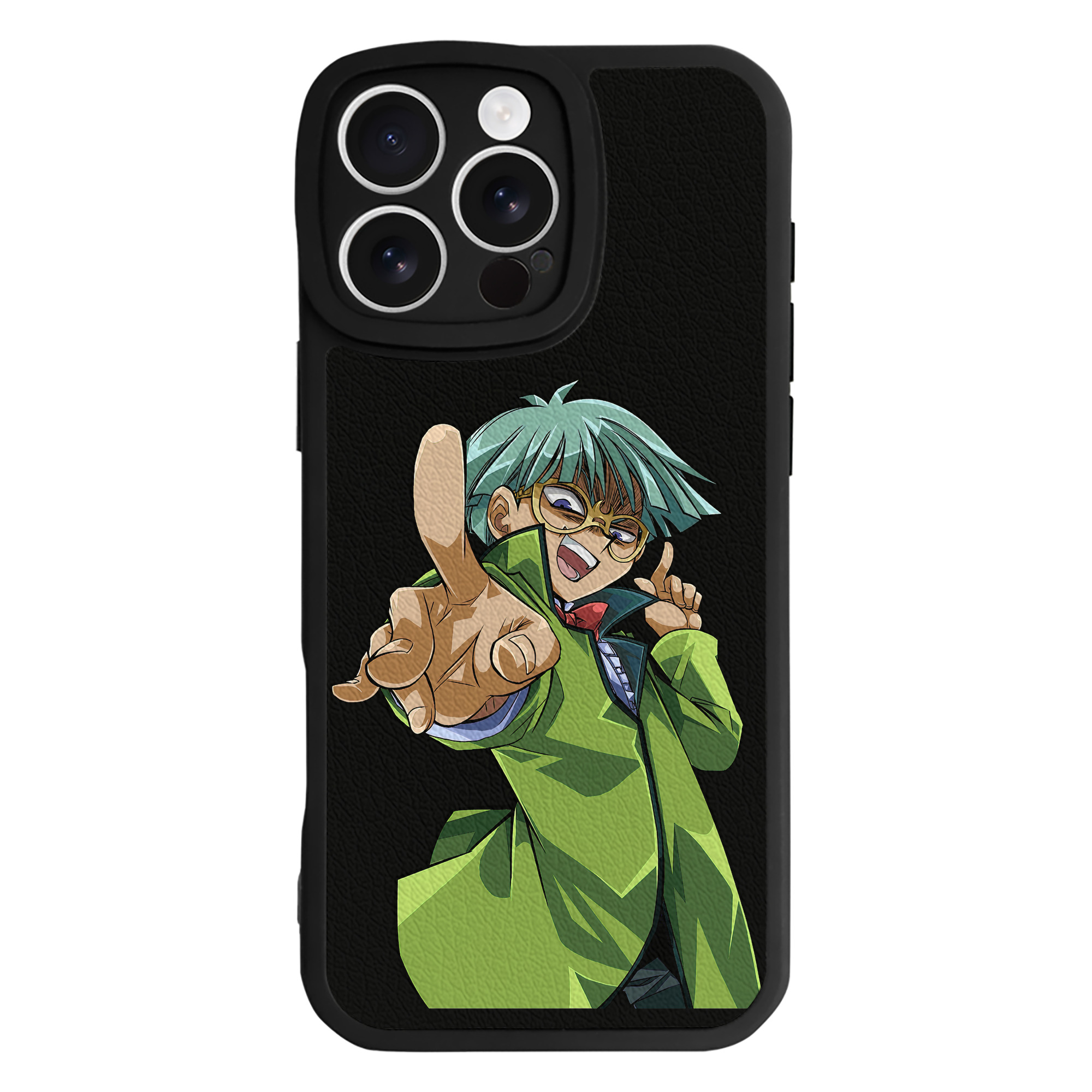 遊☆戯☆王 Yu-Gi-Oh! 【iPhone 16シリーズ対応】シリコンスマホケース（レザー調） 材質：シリコン